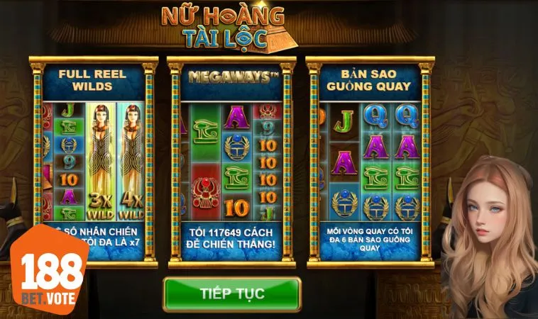 Anh em nên nắm chắc cách chơi Nữ Hoàng Giàu Có để sớm rinh về thưởng lớn Anh em nên nắm chắc cách chơi Nữ Hoàng Giàu Có để sớm rinh về thưởng lớn