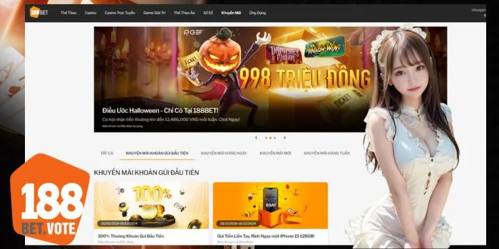 Khuyến mãi nạp lần đầu 188Bet có giá trị bao nhiêu? Khuyến mãi nạp lần đầu 188Bet có giá trị bao nhiêu?