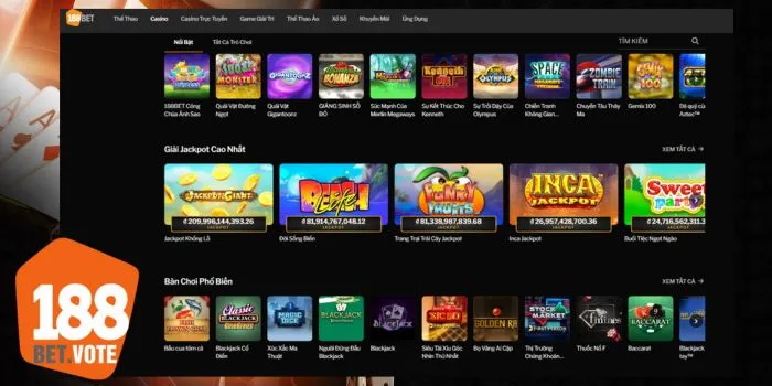 Slots 188Bet- cập nhật kho game mới đầy kịch tính nên chơi ngay! Slots 188Bet- cập nhật kho game mới đầy kịch tính nên chơi ngay!